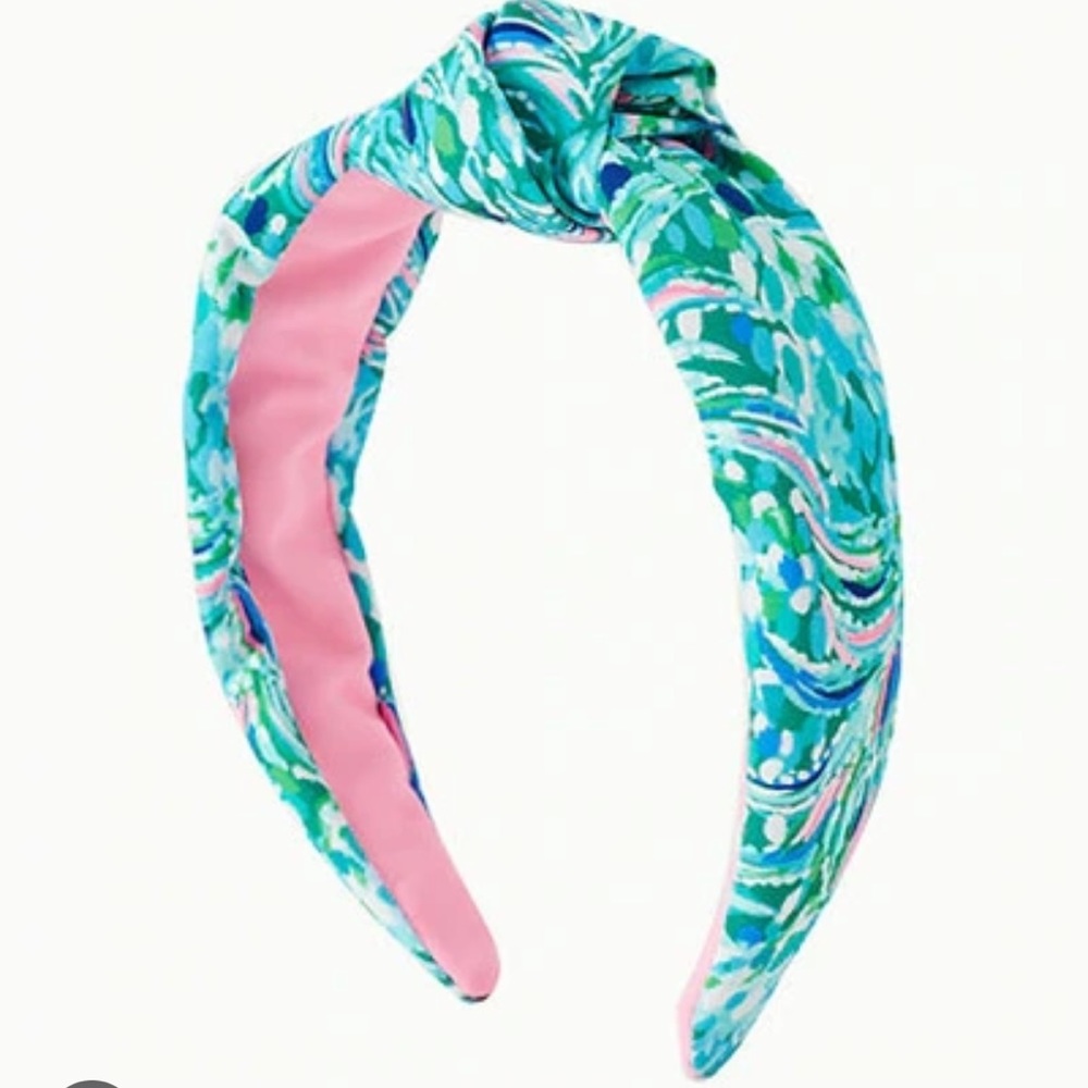NWT Lilly Pulitzer headband, Emerald Isle Pineapple of My Eye